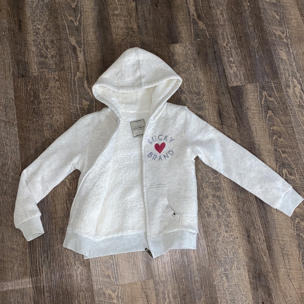 Lucky brand - Sherpa lined hoodie